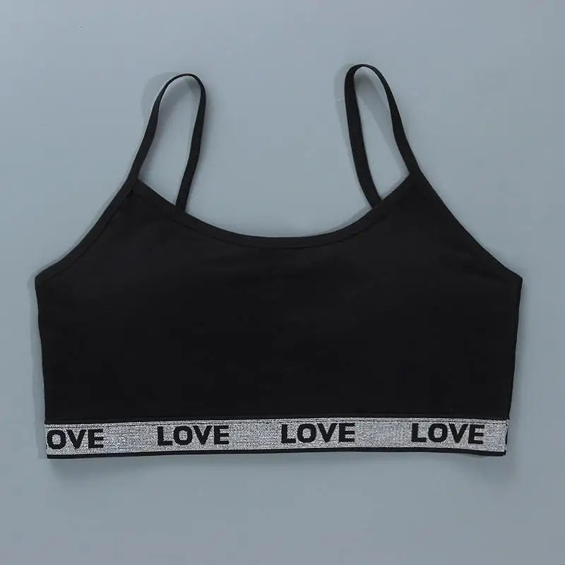 Top/Bralette de Entrenamiento – Algodón Suave