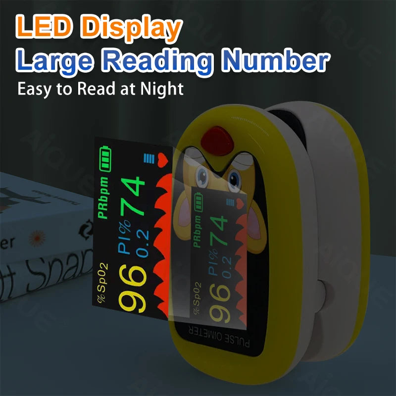 Oxímetro Infantil Justlang – Medición Precisa para Niños y Bebés