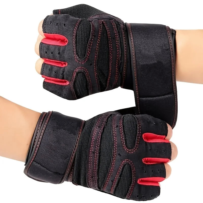 Guantes Deportivos de Medio Dedo – Ciclismo, Gimnasio y Entrenamiento