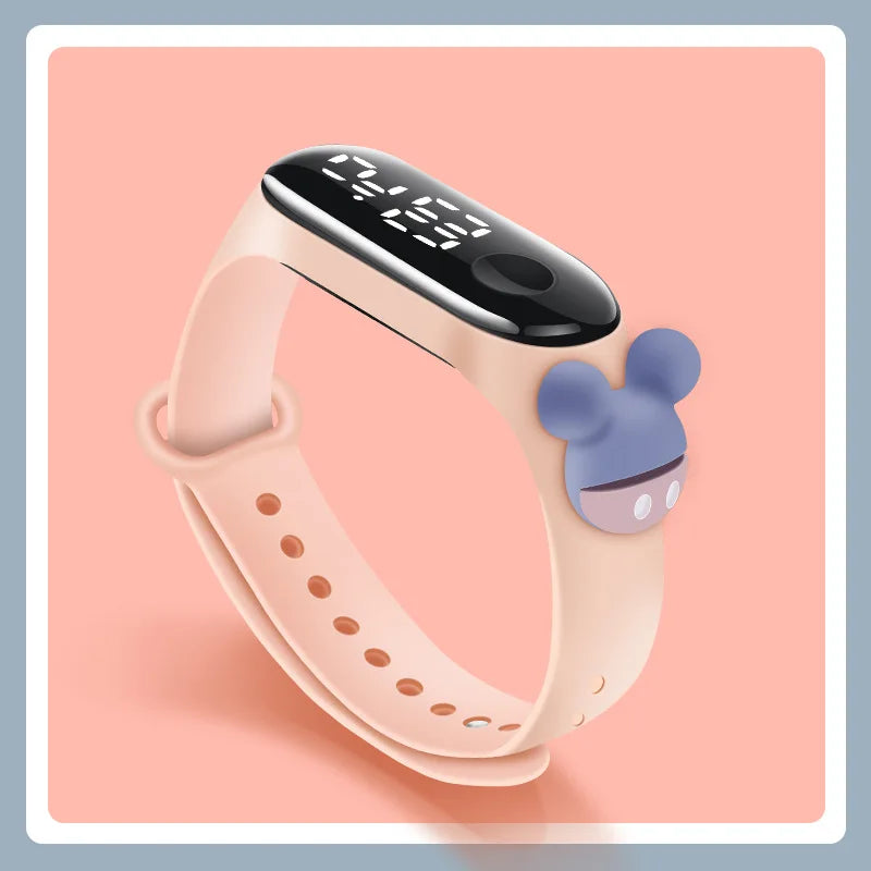 Reloj de Moda Mickey Digital para Niños y Adultos