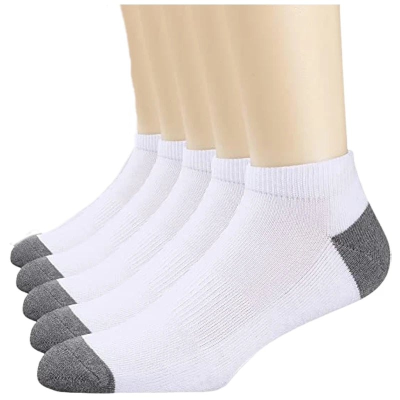 Par de Calcetines Tobilleros de Algodón para Hombre – Pack de 5 Pares