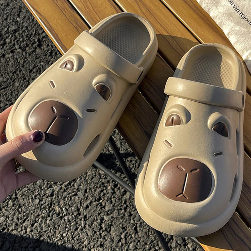 Sandalias perforadas Capybara