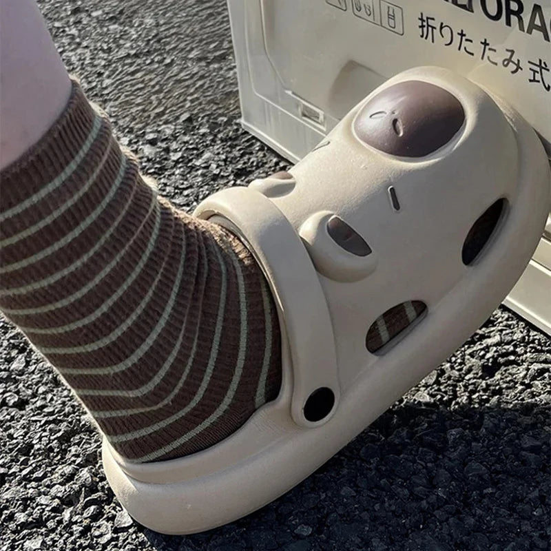 Sandalias perforadas Capybara