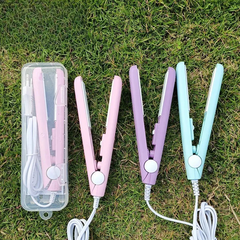 Alisador de Cabello Tipo Clip – Cepillo/Plancha con Cerámica